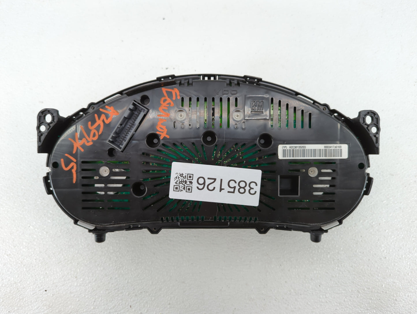 2013-2017 Chevrolet Equinox Instrument Cluster Speedometer Gauges P/N:23229480 22956682 Miles: Fits Fits 2013 2014 2015 2016