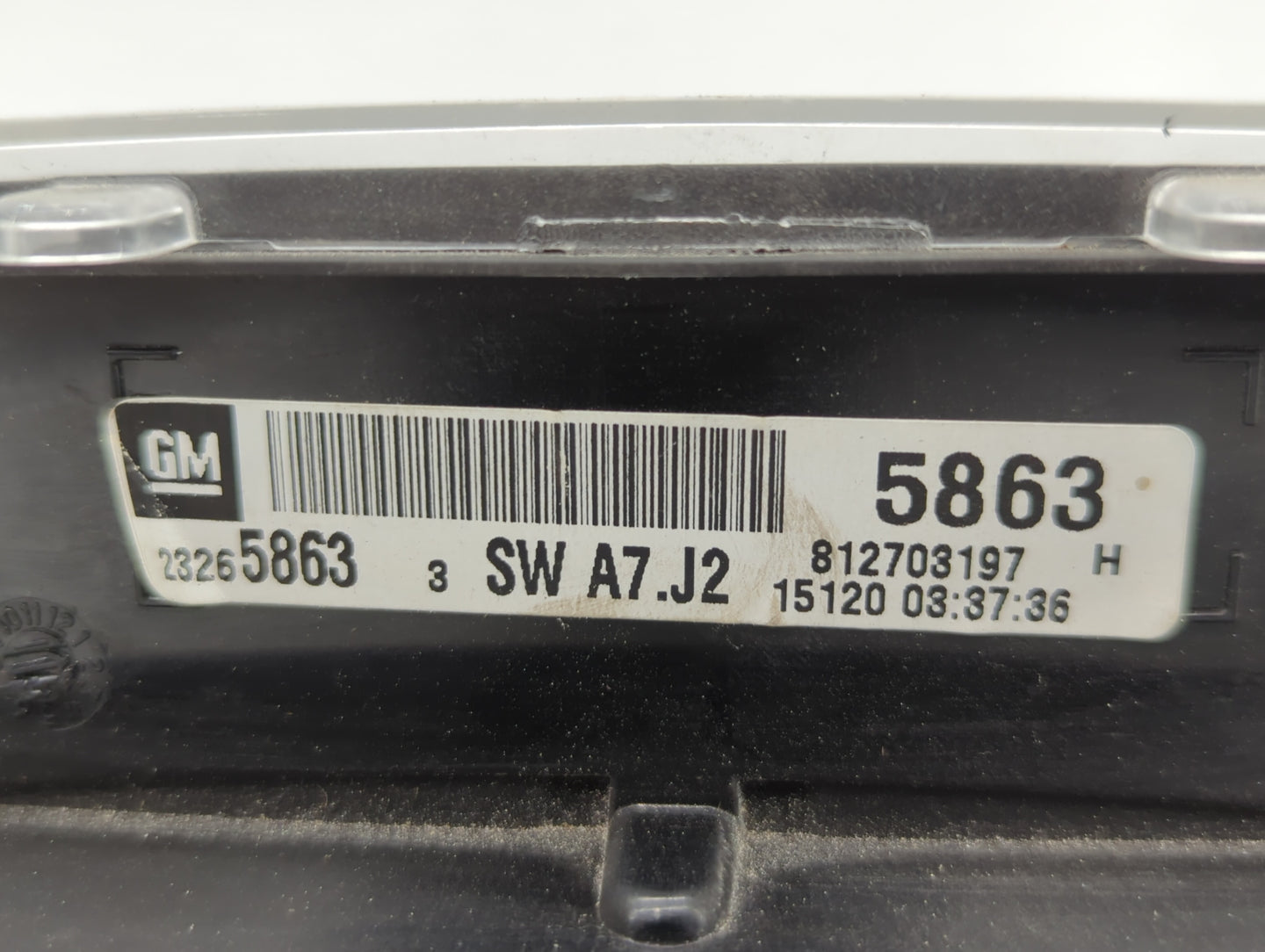 2013-2017 Chevrolet Equinox Instrument Cluster Speedometer Gauges P/N:812703197 23265863 Fits Fits 2013 2014 2015 2016 2017 