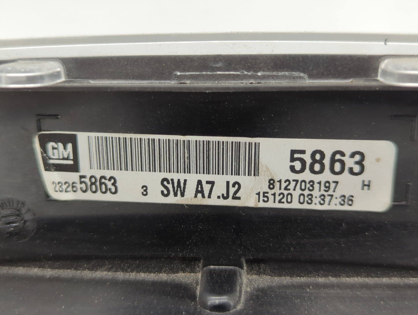2013-2017 Chevrolet Equinox Instrument Cluster Speedometer Gauges P/N:812703197 23265863 Fits Fits 2013 2014 2015 2016 2017 