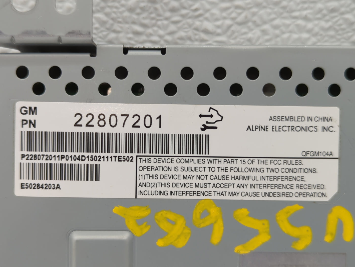 2015 Chevrolet Equinox Information Display Screen - Oemusedautoparts1.com