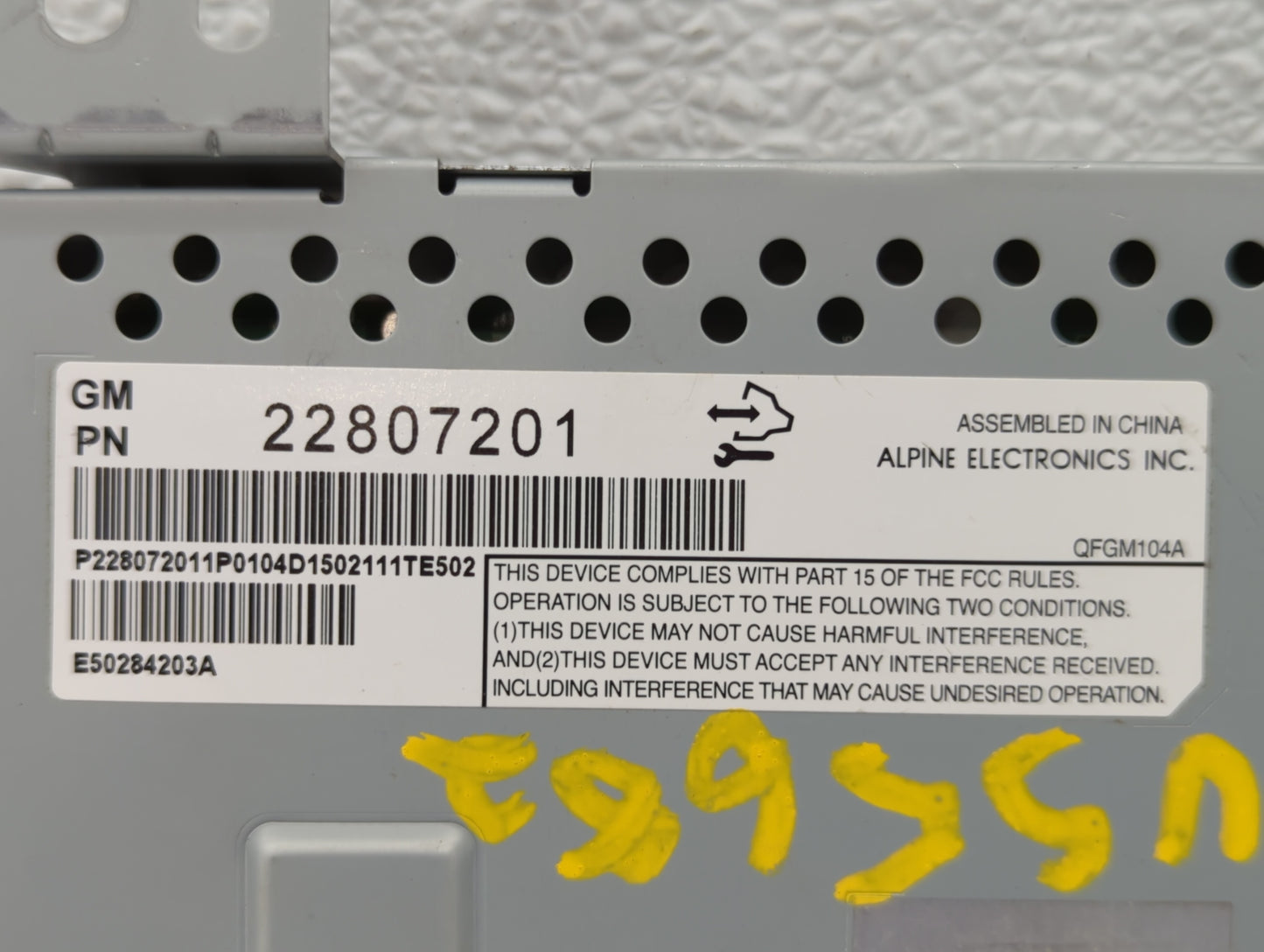 2015 Chevrolet Equinox Information Display Screen - Oemusedautoparts1.com