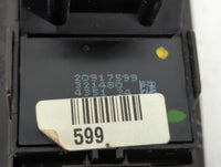 2010-2017 Chevrolet Equinox Master Power Window Switch Replacement Driver Side Left P/N:20917599 25946838 Fits OEM Used Auto