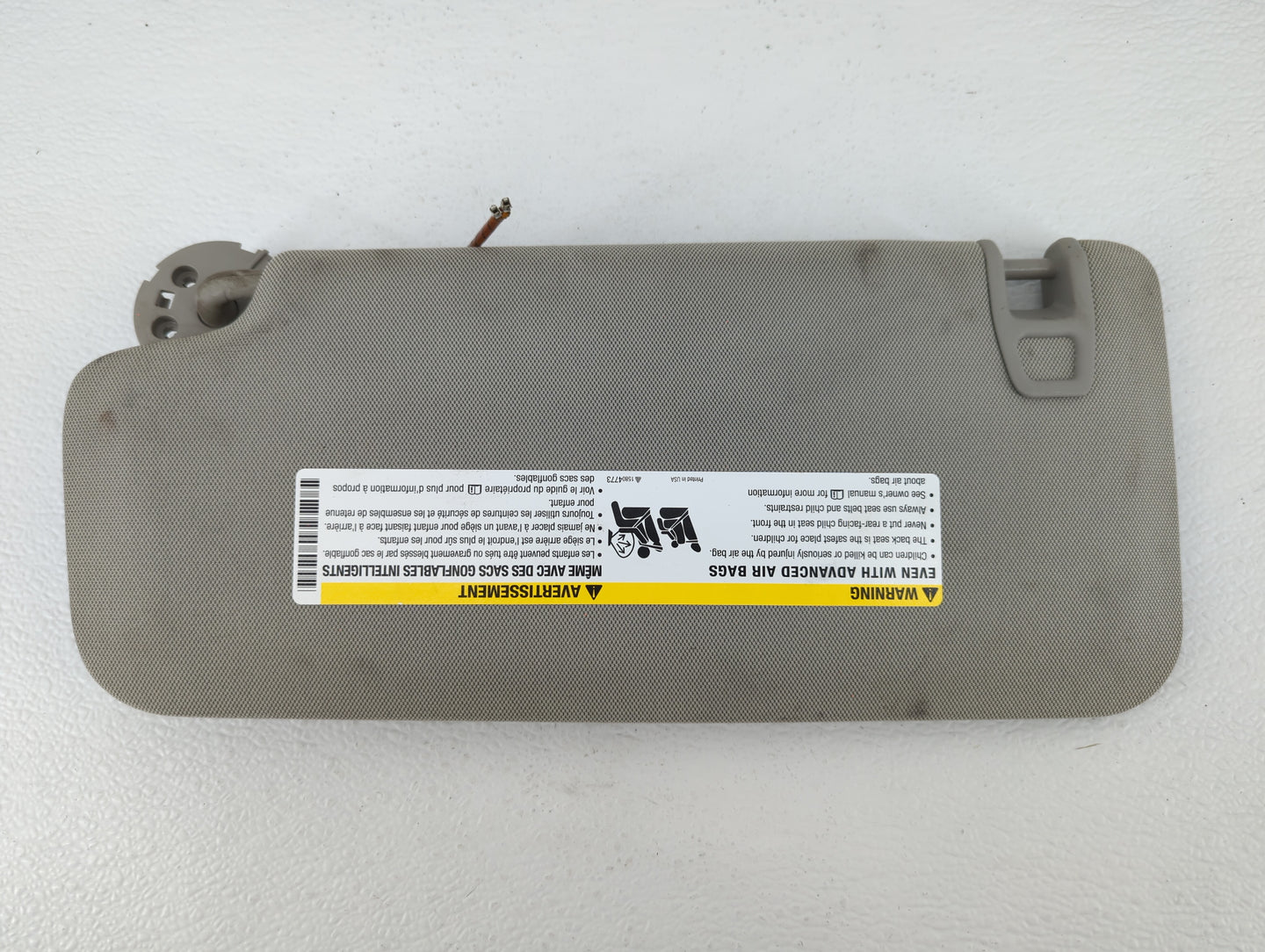 2010-2017 Chevrolet Equinox Sun Visor Shade Replacement Passenger Right Mirror Fits Fits 2010 2011 2012 2013 2014 2015 2016 