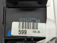2010-2017 Chevrolet Equinox Master Power Window Switch Replacement Driver Side Left P/N:20917599 Fits OEM Used Auto Parts - 
