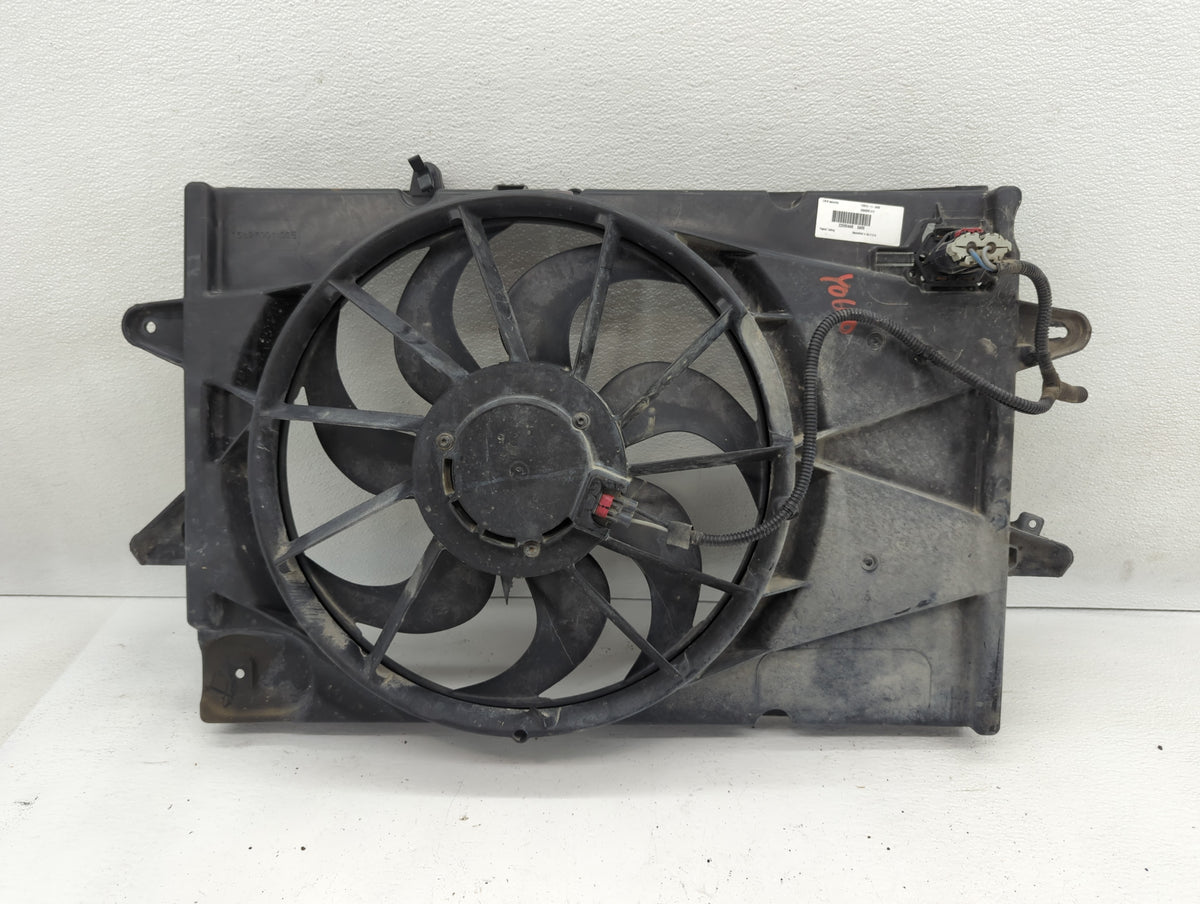 2010-2017 Chevrolet Equinox Left Radiator Fan Motor Assembly 617160 - Oemusedautoparts1.com