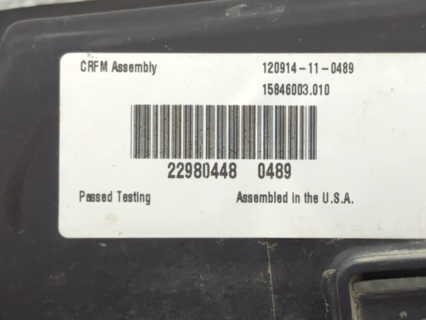 2010-2017 Chevrolet Equinox Left Radiator Fan Motor Assembly 617160 - Oemusedautoparts1.com