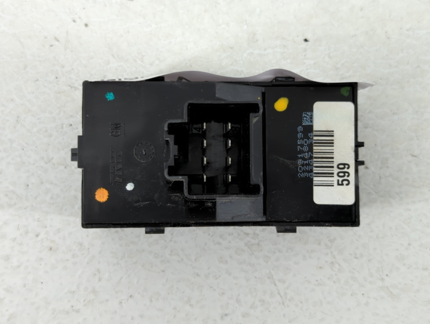 2010-2017 Chevrolet Equinox Master Power Window Switch Replacement Driver Side Left P/N:20917599 Fits OEM Used Auto Parts - 