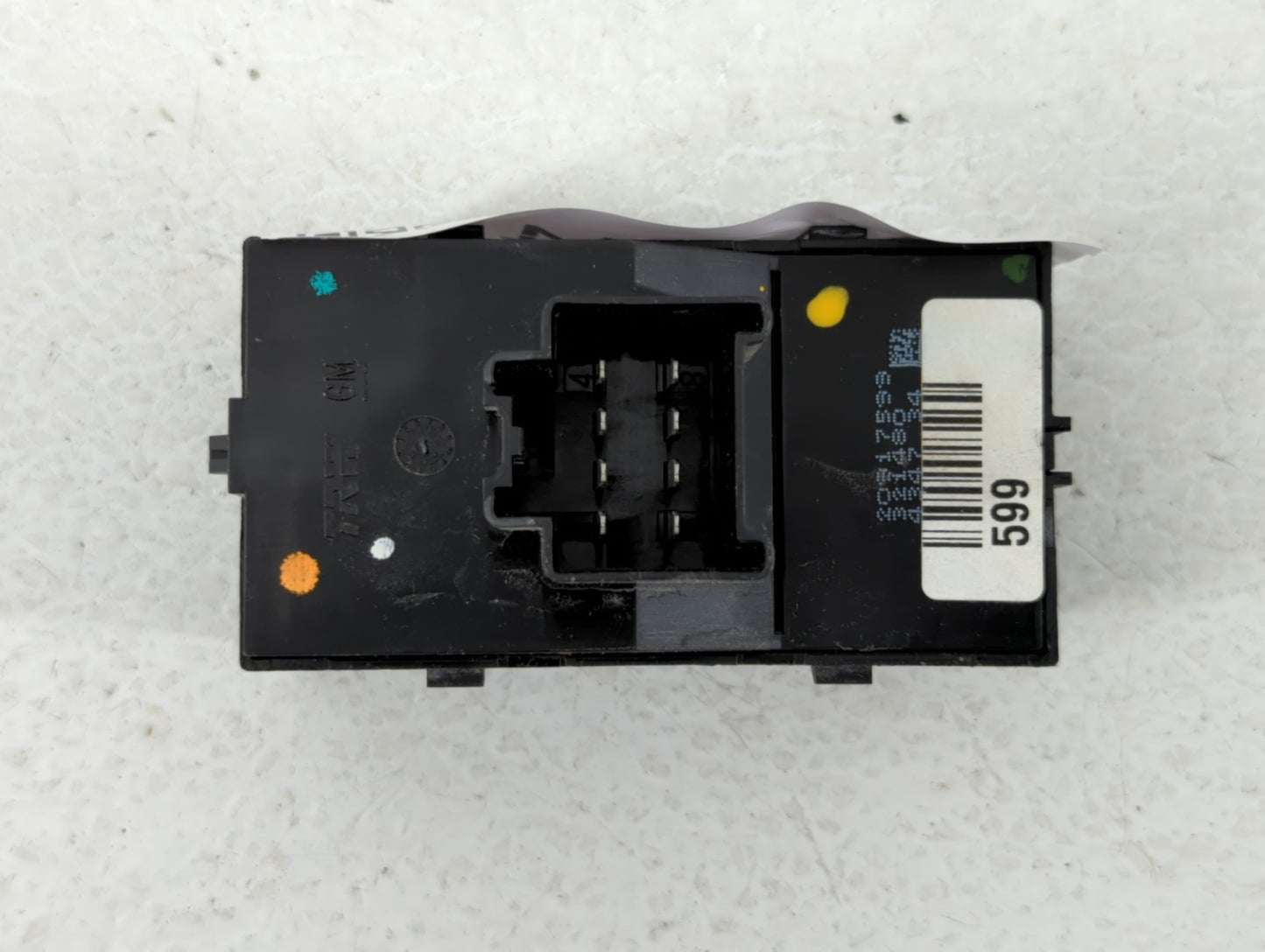 2010-2017 Chevrolet Equinox Master Power Window Switch Replacement Driver Side Left P/N:20917599 Fits OEM Used Auto Parts - 