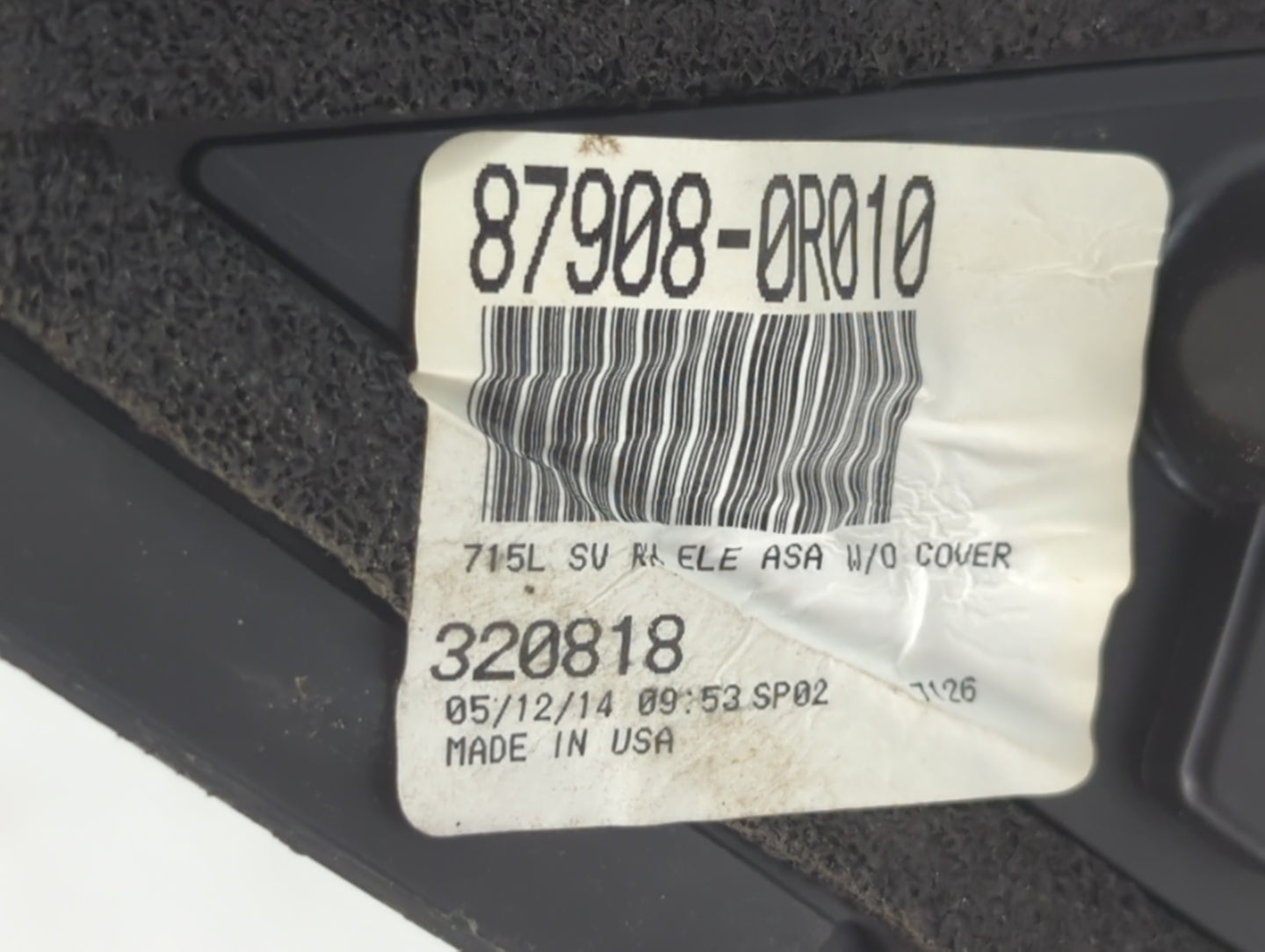 2015-2017 Chevrolet Equinox Driver Left Side View Manual Door Mirror - Oemusedautoparts1.com