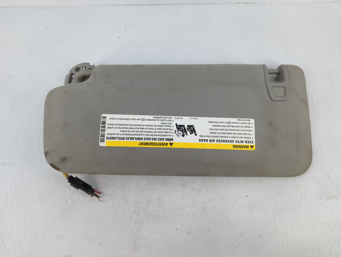 2010-2017 Chevrolet Equinox Sun Visor Shade Replacement Passenger Right Mirror Fits Fits 2010 2011 2012 2013 2014 2015 2016 