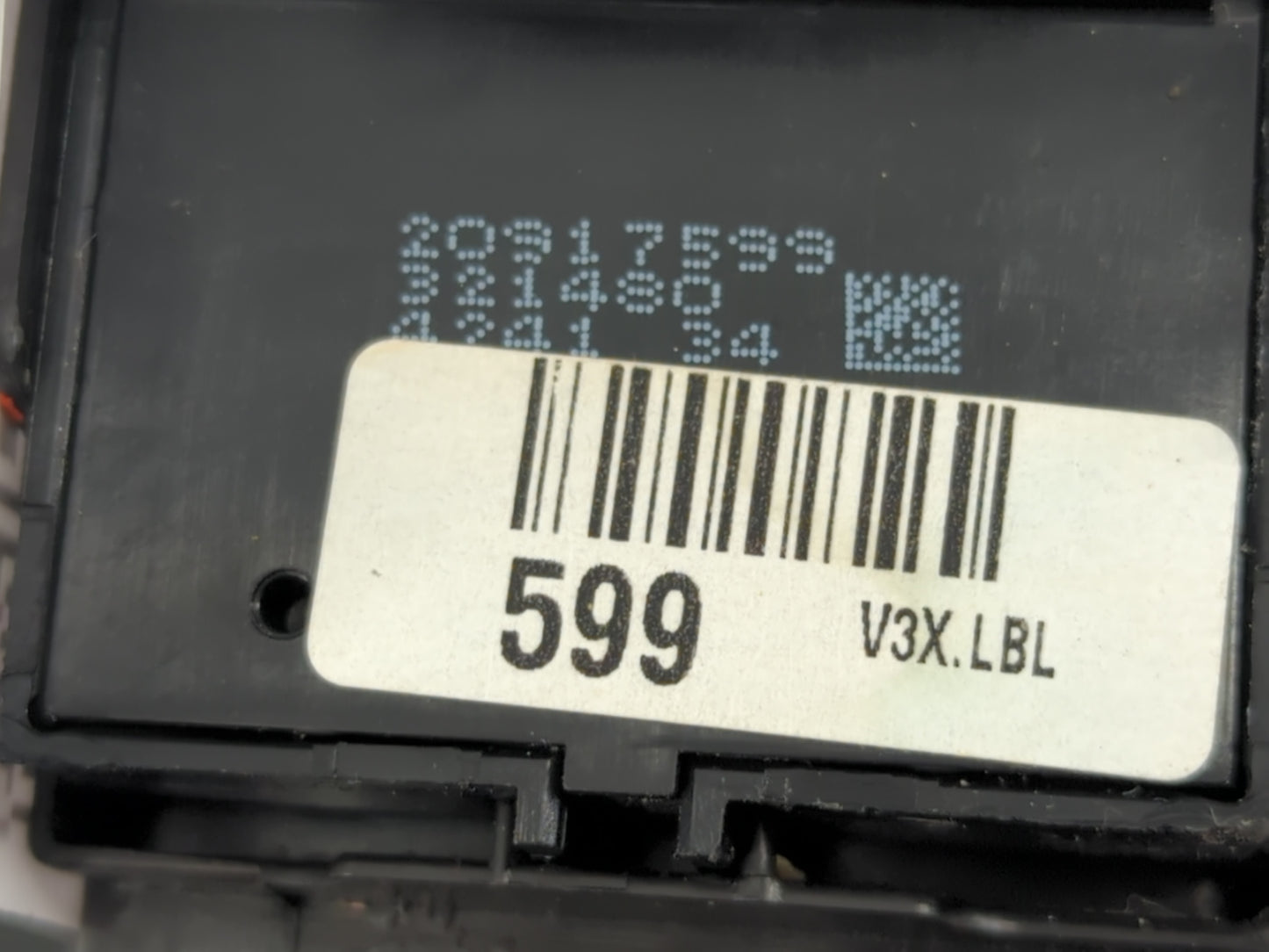 2012-2017 Chevrolet Equinox Master Power Window Switch Replacement Driver Side Left P/N:20917599 Fits OEM Used Auto Parts - 