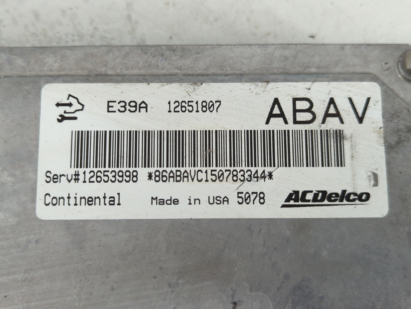 2013-2016 Chevrolet Equinox PCM Engine Control Computer ECU ECM PCU OEM P/N:12653998 12651807 Fits Fits 2013 2014 2015 2016 