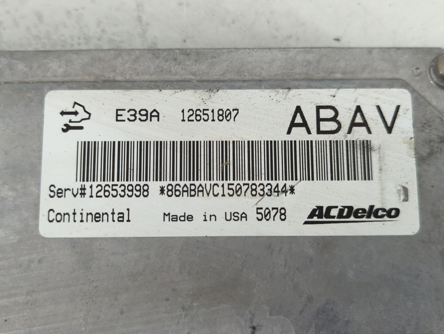 2013-2016 Chevrolet Equinox PCM Engine Control Computer ECU ECM PCU OEM P/N:12653998 12651807 Fits Fits 2013 2014 2015 2016 