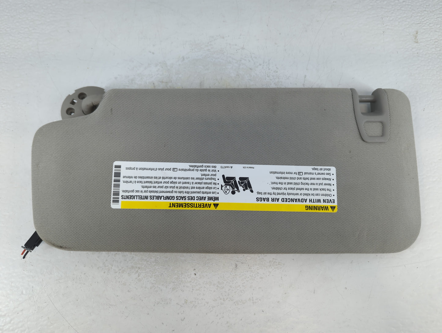 2010-2017 Chevrolet Equinox Sun Visor Shade Replacement Passenger Right Mirror Fits Fits 2010 2011 2012 2013 2014 2015 2016 