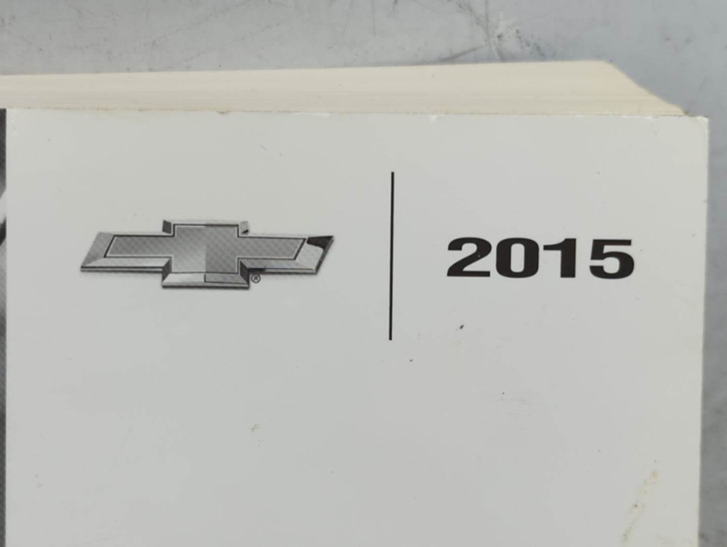 2015 Chevrolet Equinox Owners Manual Book Guide OEM Used Auto Parts - Oemusedautoparts1.com