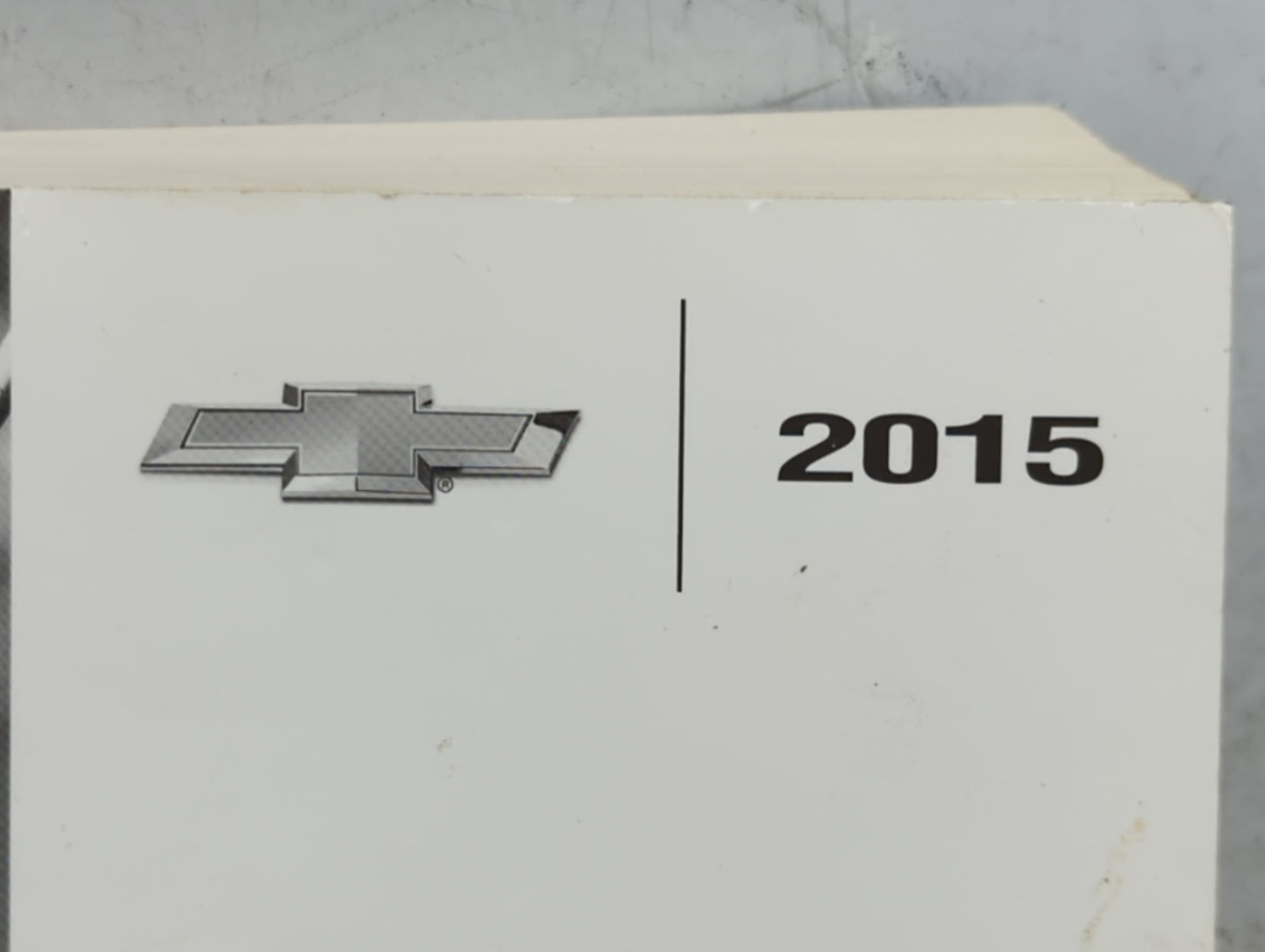 2015 Chevrolet Equinox Owners Manual Book Guide OEM Used Auto Parts - Oemusedautoparts1.com