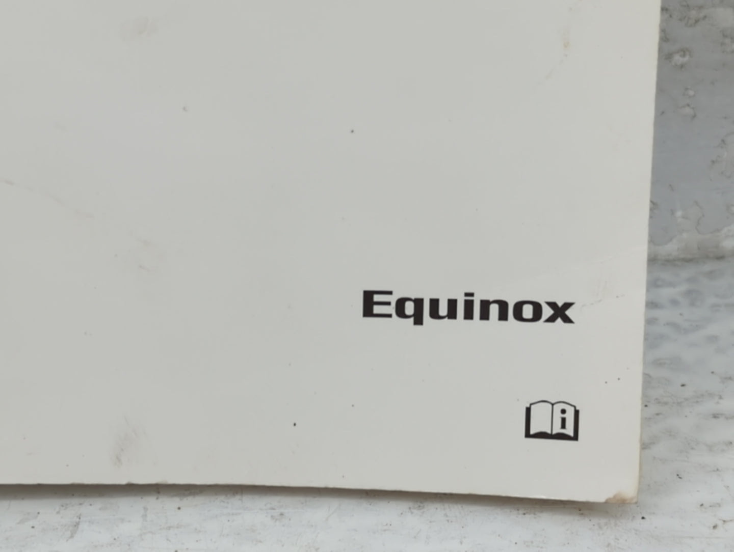2015 Chevrolet Equinox Owners Manual Book Guide OEM Used Auto Parts - Oemusedautoparts1.com