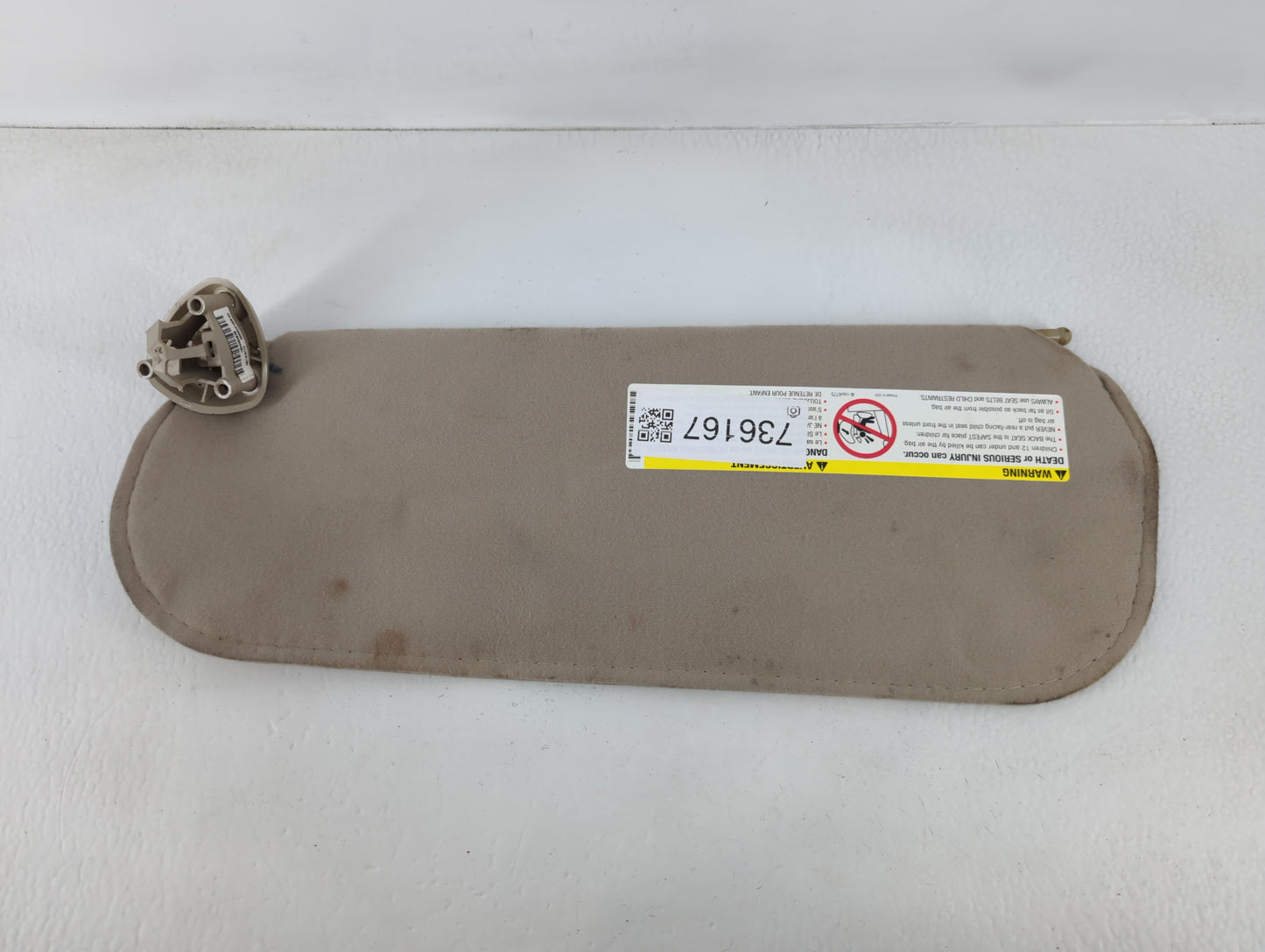 2003-2021 Chevrolet Express 2500 Sun Visor Shade Replacement Passenger Right Mirror Fits OEM Used Auto Parts - Oemusedautopa