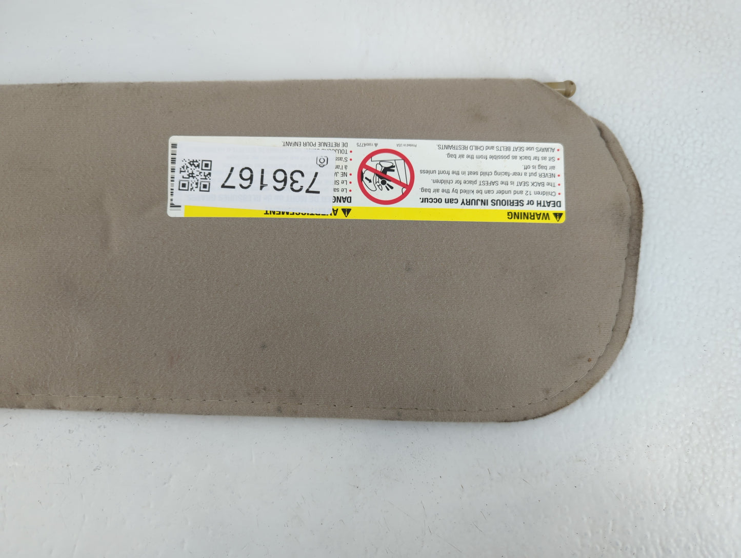 2003-2021 Chevrolet Express 2500 Sun Visor Shade Replacement Passenger Right Mirror Fits OEM Used Auto Parts - Oemusedautopa