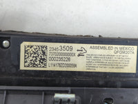 2014-2020 Chevrolet Impala Climate Control Module Temperature AC/Heater Replacement P/N:23453509 Fits OEM Used Auto Parts - 