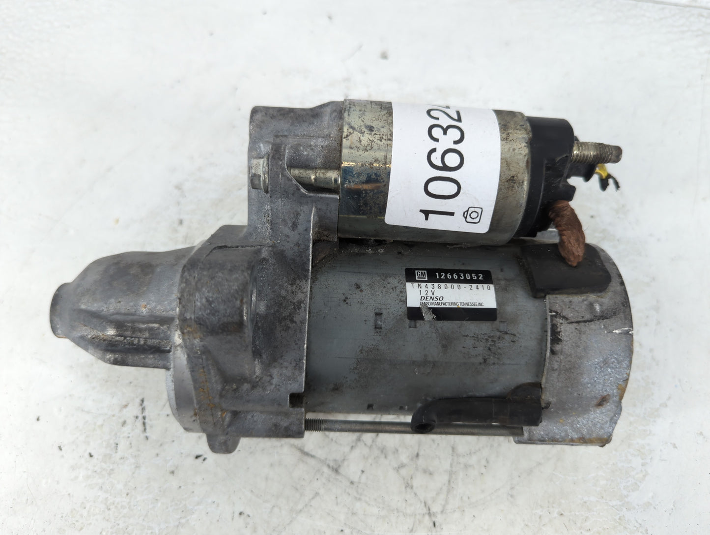 2015-2019 Chevrolet Impala Car Starter Motor Solenoid OEM P/N:TN438000-2410 12663052 Fits Fits 2015 2016 2017 2018 2019 2020