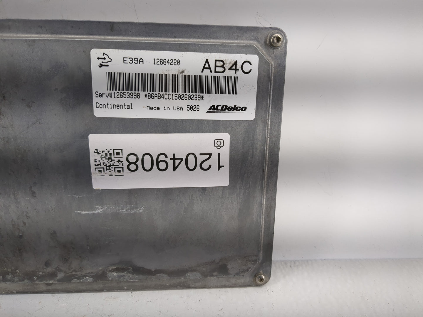 2014-2016 Chevrolet Impala PCM Engine Control Computer ECU ECM PCU OEM P/N:E39A 12664220 Fits Fits 2013 2014 2015 2016 OEM U