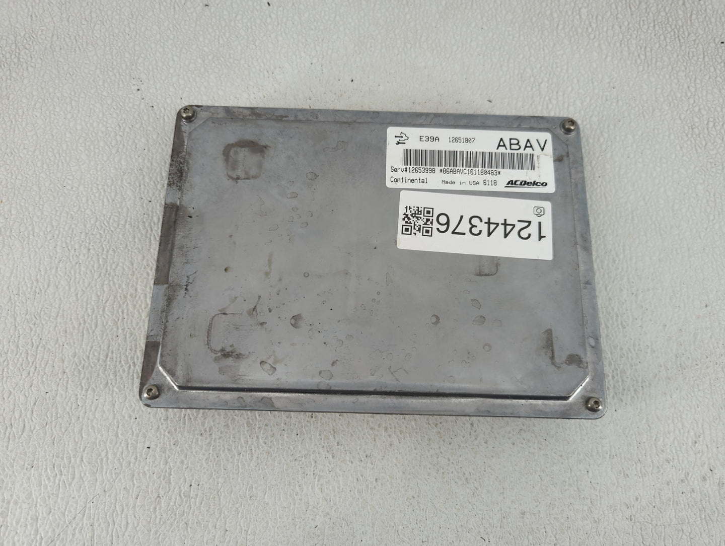 2014-2016 Chevrolet Impala PCM Engine Control Computer ECU ECM PCU OEM P/N:12651807 Fits Fits 2013 2014 2015 2016 OEM Used A