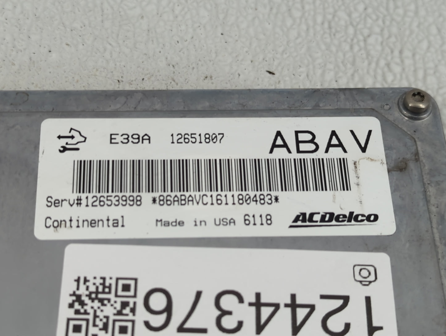 2014-2016 Chevrolet Impala PCM Engine Control Computer ECU ECM PCU OEM P/N:12651807 Fits Fits 2013 2014 2015 2016 OEM Used A