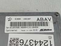 2014-2016 Chevrolet Impala PCM Engine Control Computer ECU ECM PCU OEM P/N:12651807 Fits Fits 2013 2014 2015 2016 OEM Used A