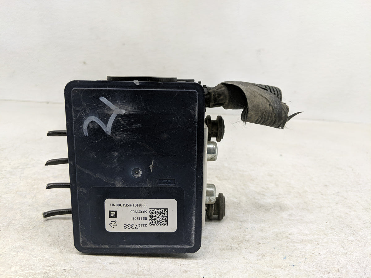 2014-2016 Chevrolet Impala Anti-Lock Brake ABS Pump Module Actuator OEM P/N:23227333 Fits Fits 2014 2015 2016 OEM Used Auto 