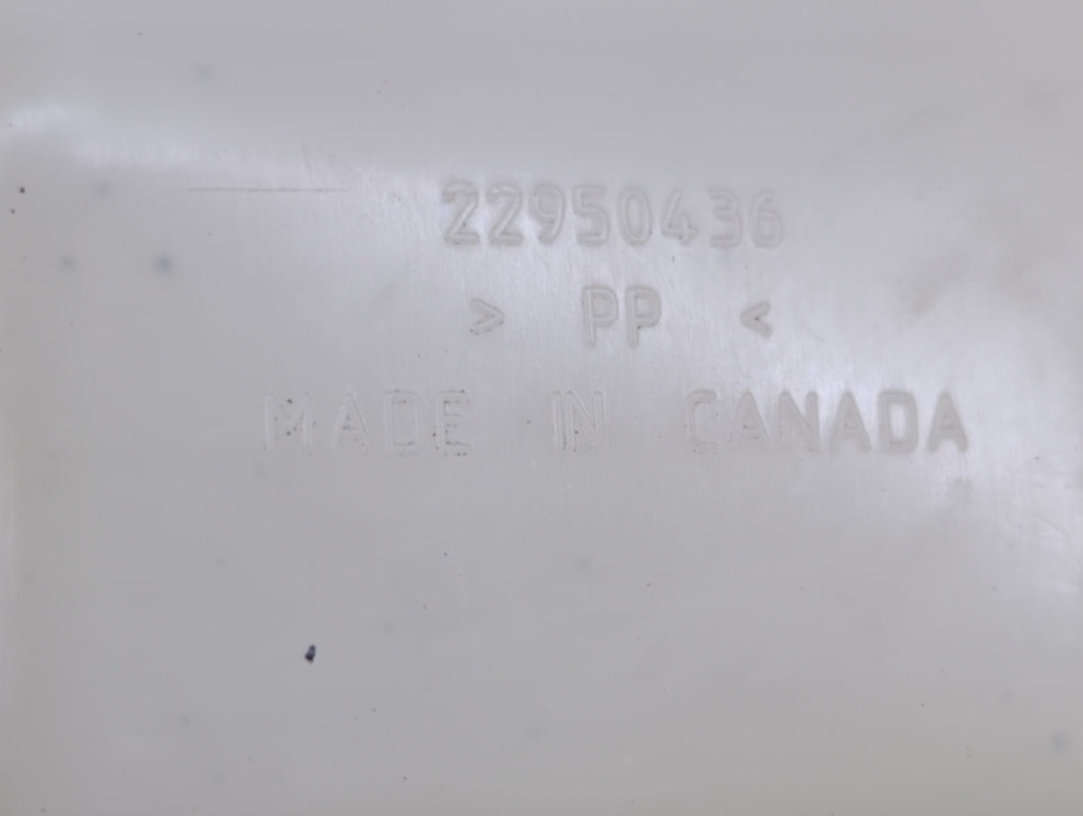2014 Chevrolet Impala Radiator Coolant Overflow Expansion Tank Bottle 1369150 - Oemusedautoparts1.com