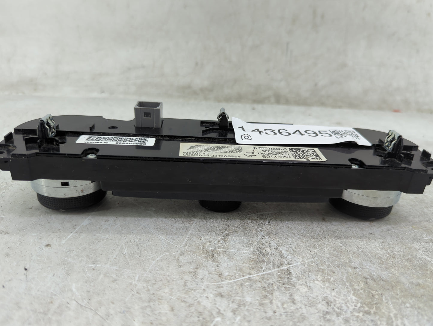 2015 Chevrolet Impala Climate Control Module Temperature AC/Heater Replacement P/N:23453509 QFGM207A, 7370200000000X Fits OE