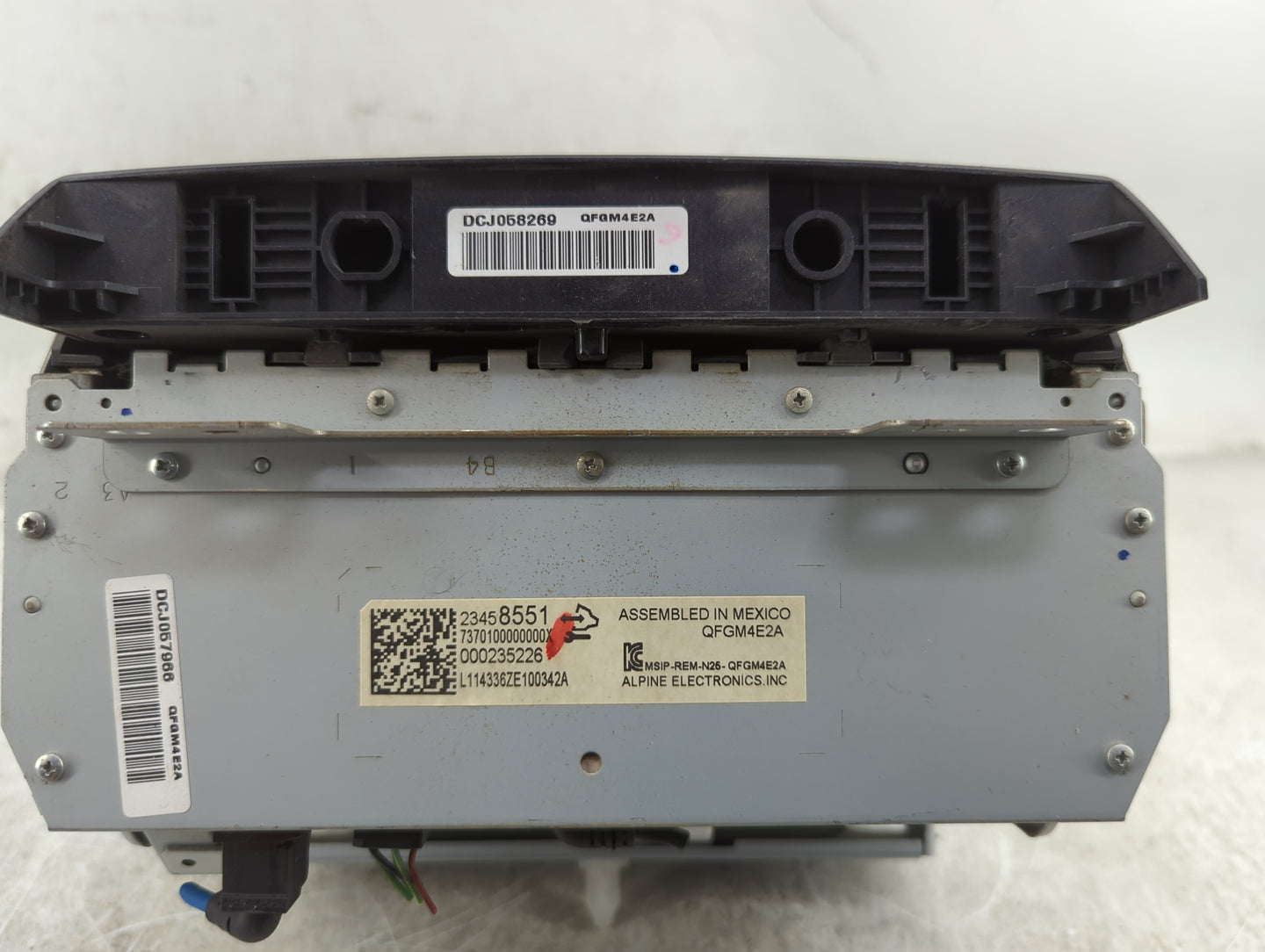 2014-2017 Chevrolet Impala Radio AM FM Cd Player Receiver Replacement P/N:23458551 Fits Fits 2014 2015 2016 2017 OEM Used Au