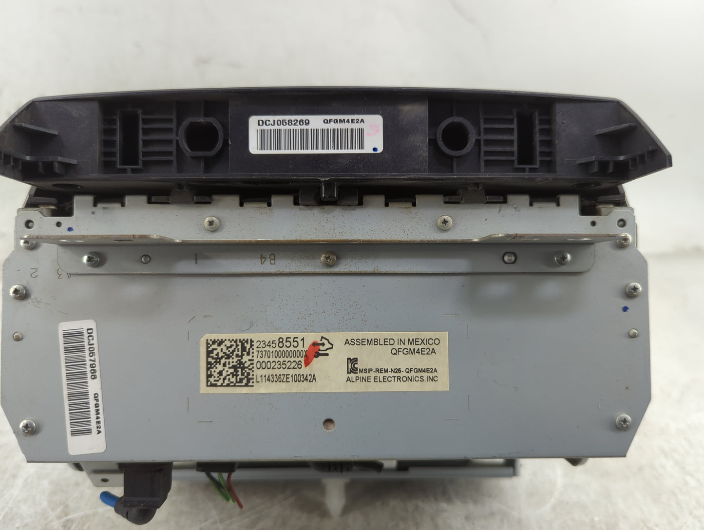 2014-2017 Chevrolet Impala Radio AM FM Cd Player Receiver Replacement P/N:23458551 Fits Fits 2014 2015 2016 2017 OEM Used Au