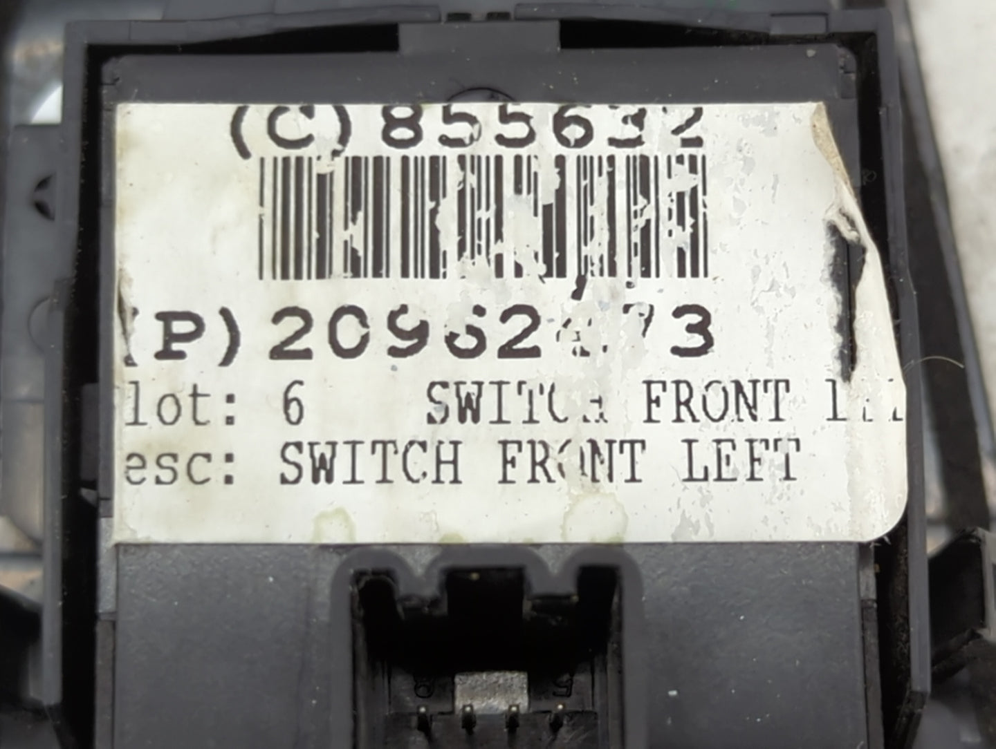 2014-2020 Chevrolet Impala Master Power Window Switch Replacement Driver Side Left Fits Fits 2014 2015 2016 2017 2018 2019 2