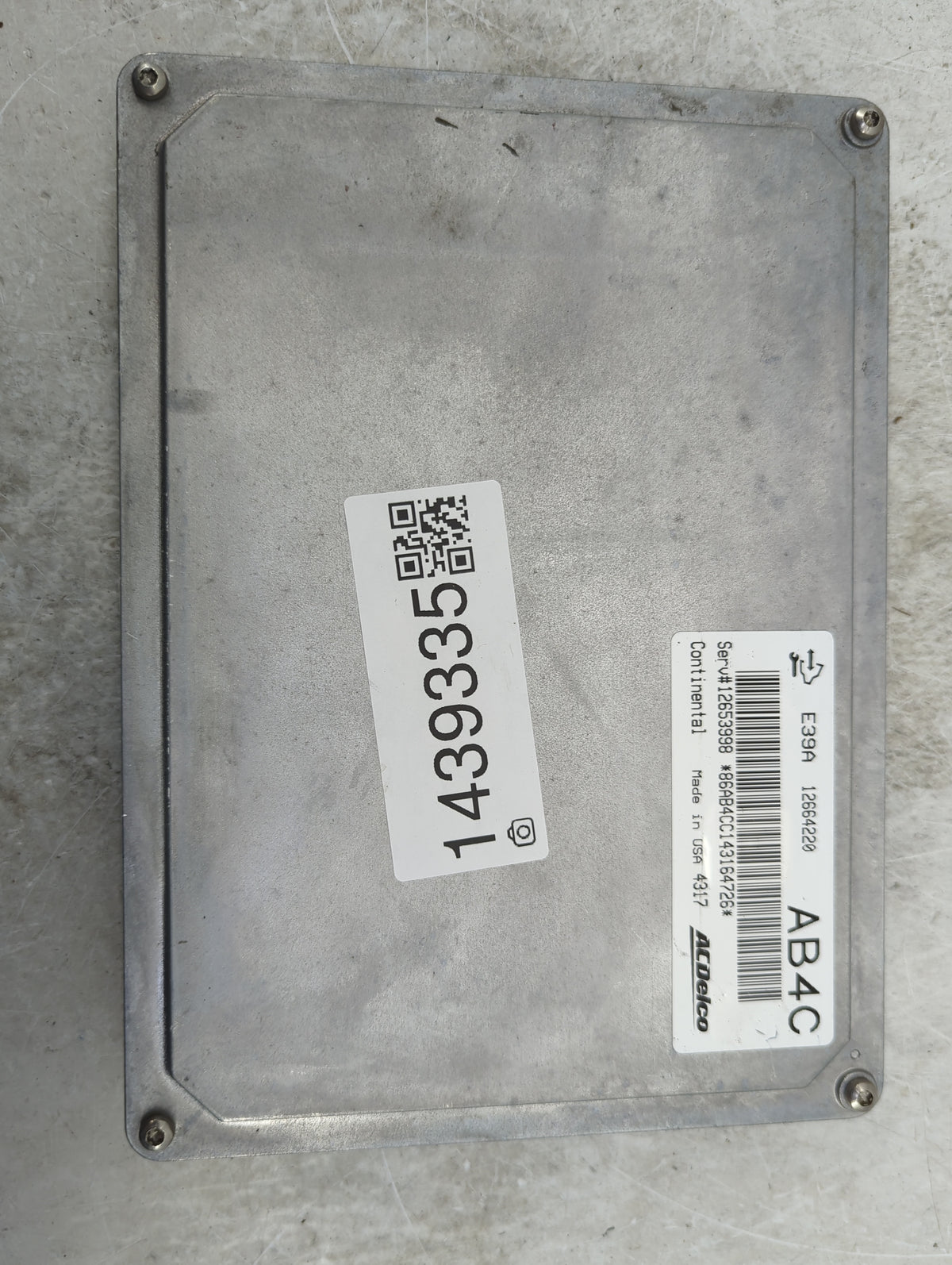 2014-2016 Chevrolet Impala PCM Engine Control Computer ECU ECM PCU OEM P/N:12653998 12664220 Fits 2013 2014 2015 2016 OEM Us