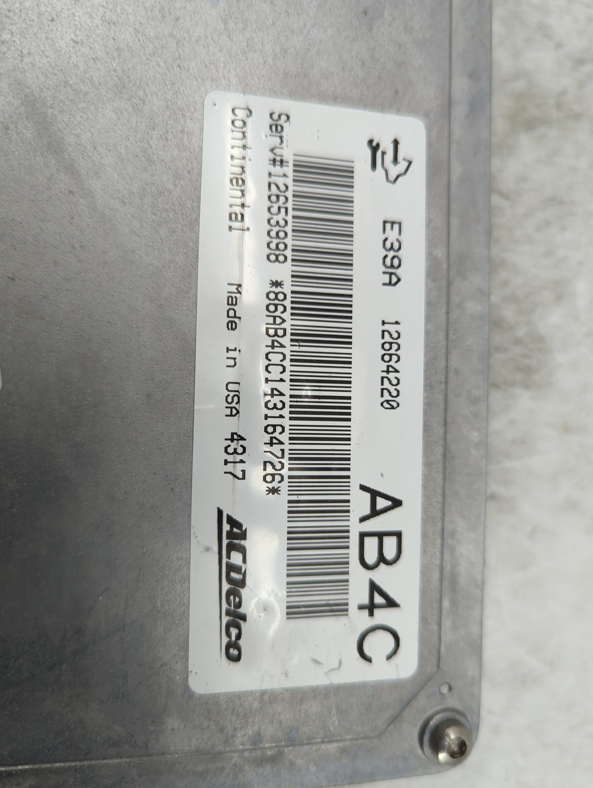 2014-2016 Chevrolet Impala PCM Engine Control Computer ECU ECM PCU OEM P/N:12653998 12664220 Fits 2013 2014 2015 2016 OEM Us