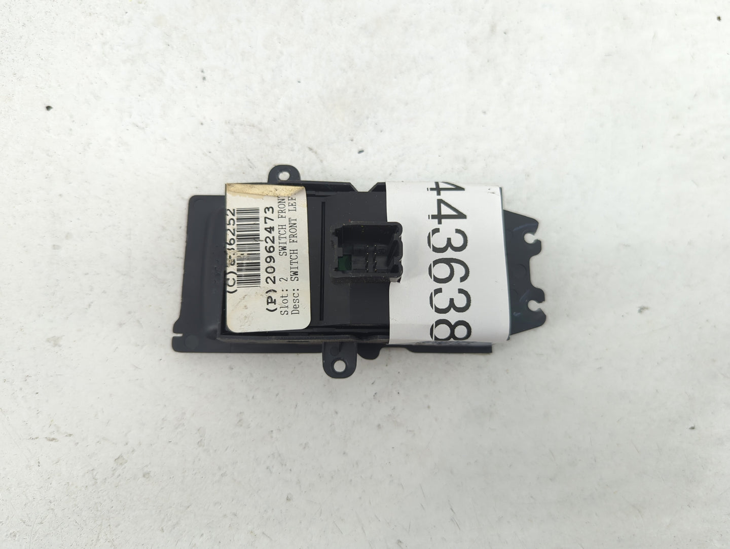 2014-2020 Chevrolet Impala Master Power Window Switch Replacement Driver Side Left P/N:20962473 20962473 Fits OEM Used Auto 