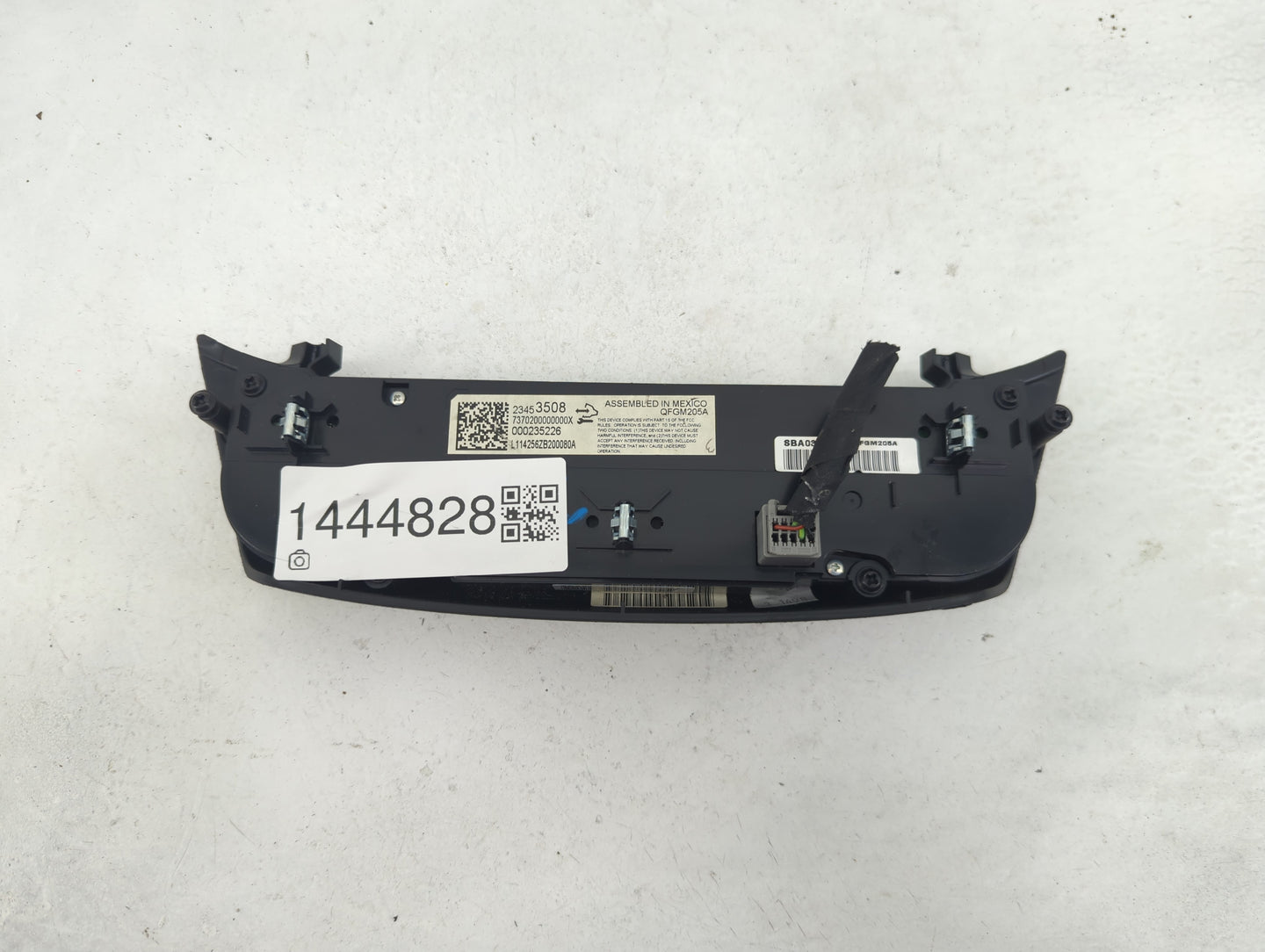 2014-2020 Chevrolet Impala Climate Control Module Temperature AC/Heater Replacement P/N:23453508 7370200000000X Fits OEM Use
