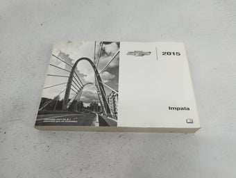 compare product 2015 Chevrolet Impala Owners Manual Book Guide P/N:22941531A OEM Used Auto Parts