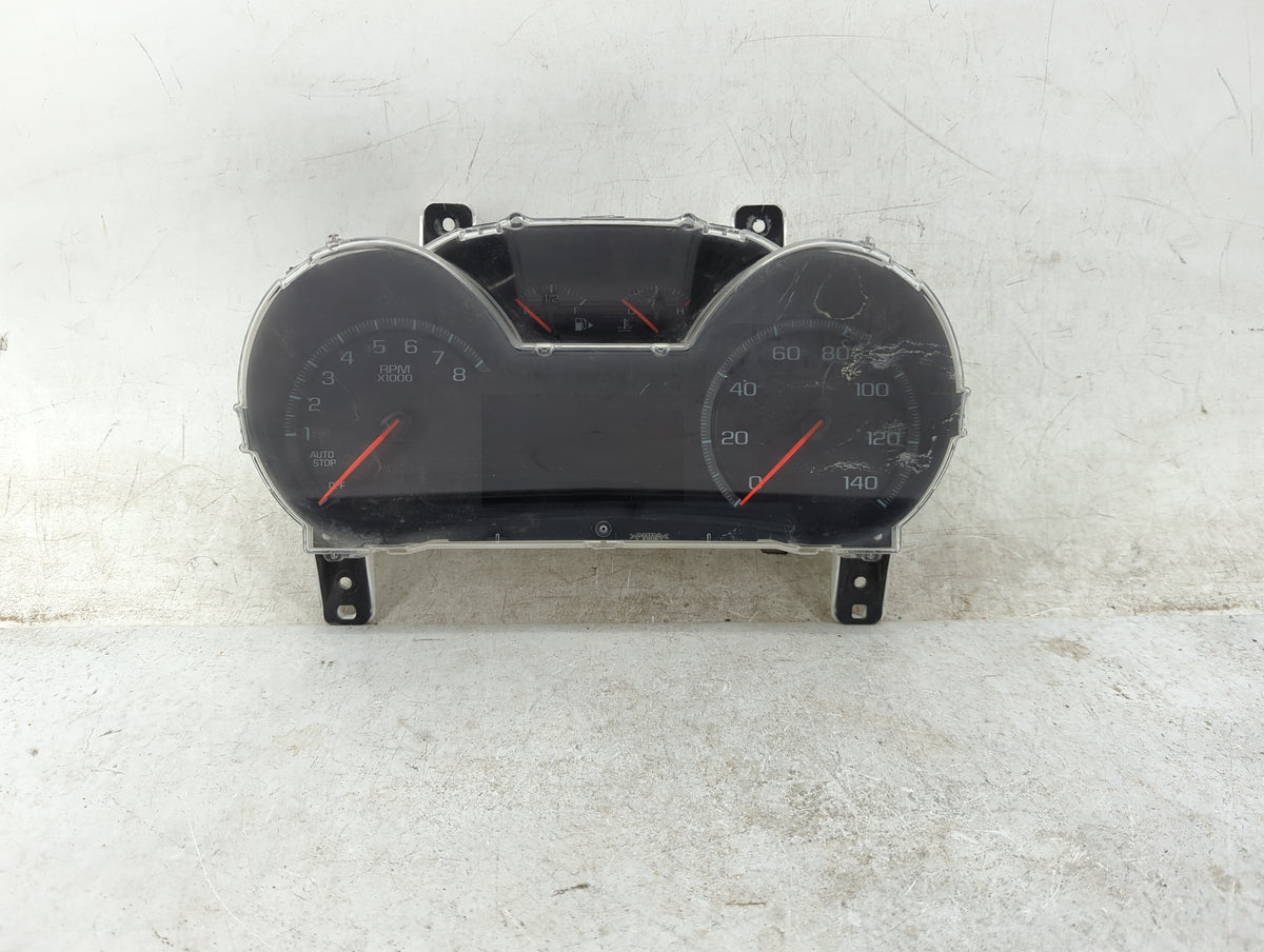 2015 Chevrolet Impala Instrument Cluster Speedometer Gauges P/N:23245272 GM-0028-103-MR-CC Miles: Fits OEM Used Auto Parts -