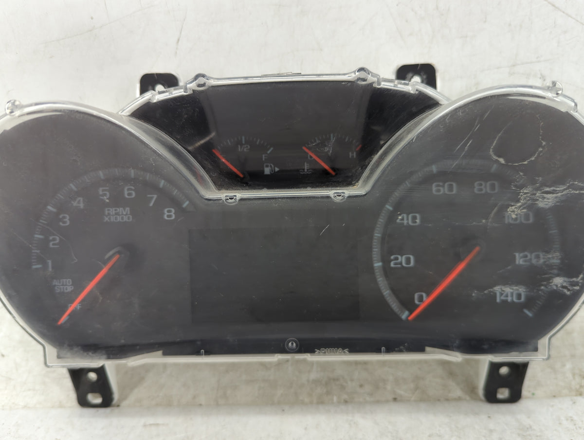 2015 Chevrolet Impala Instrument Cluster Speedometer Gauges P/N:23245272 GM-0028-103-MR-CC Miles: Fits OEM Used Auto Parts -