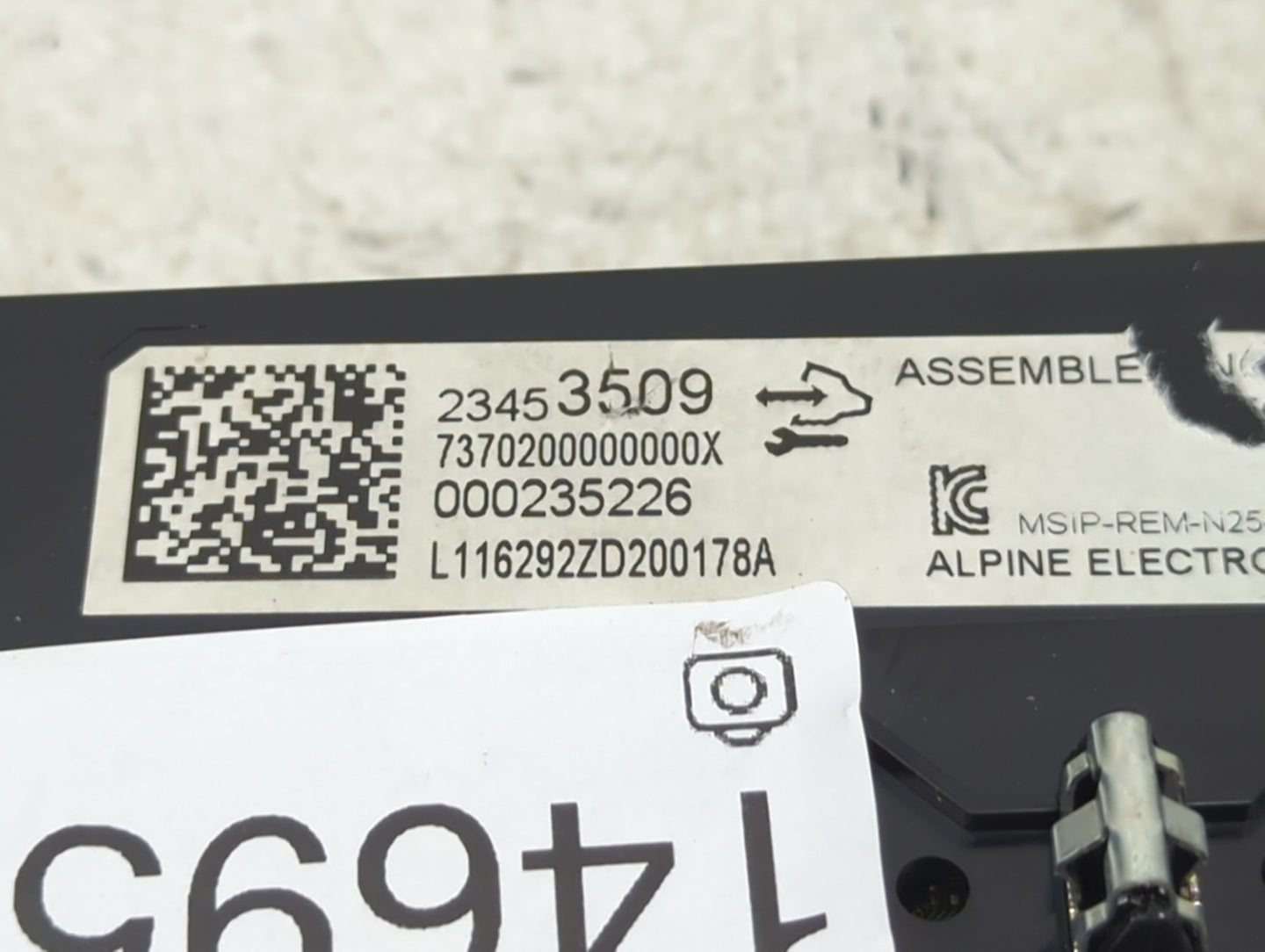 2014-2020 Chevrolet Impala Climate Control Module Temperature AC/Heater Replacement P/N:23453509 7370200000000X Fits OEM Use