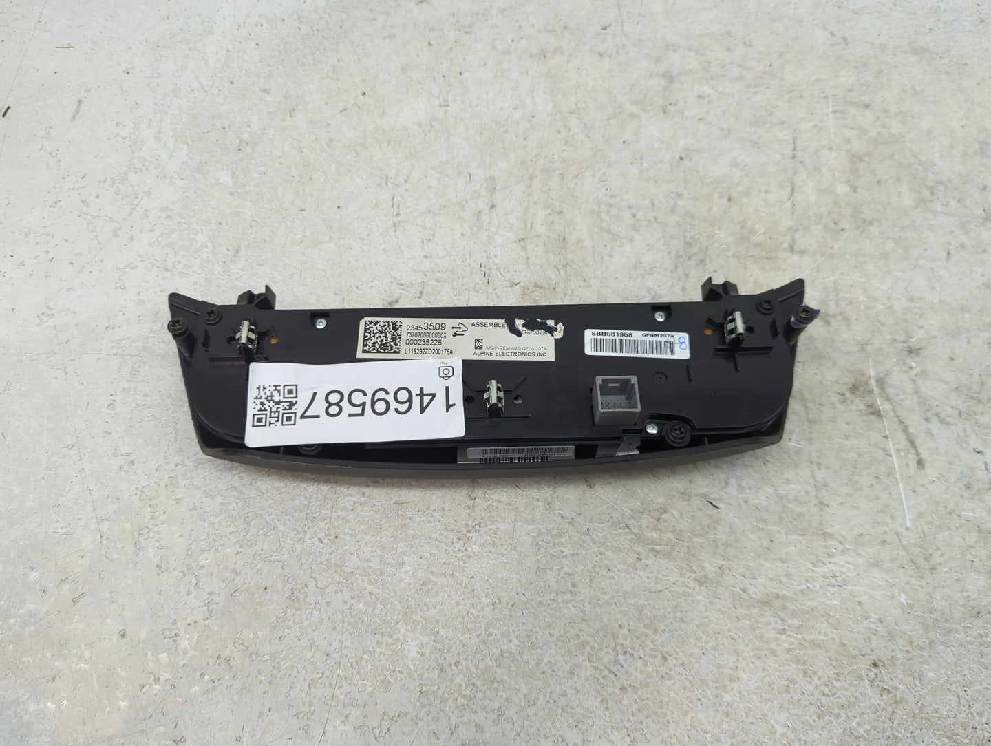 2014-2020 Chevrolet Impala Climate Control Module Temperature AC/Heater Replacement P/N:23453509 7370200000000X Fits OEM Use