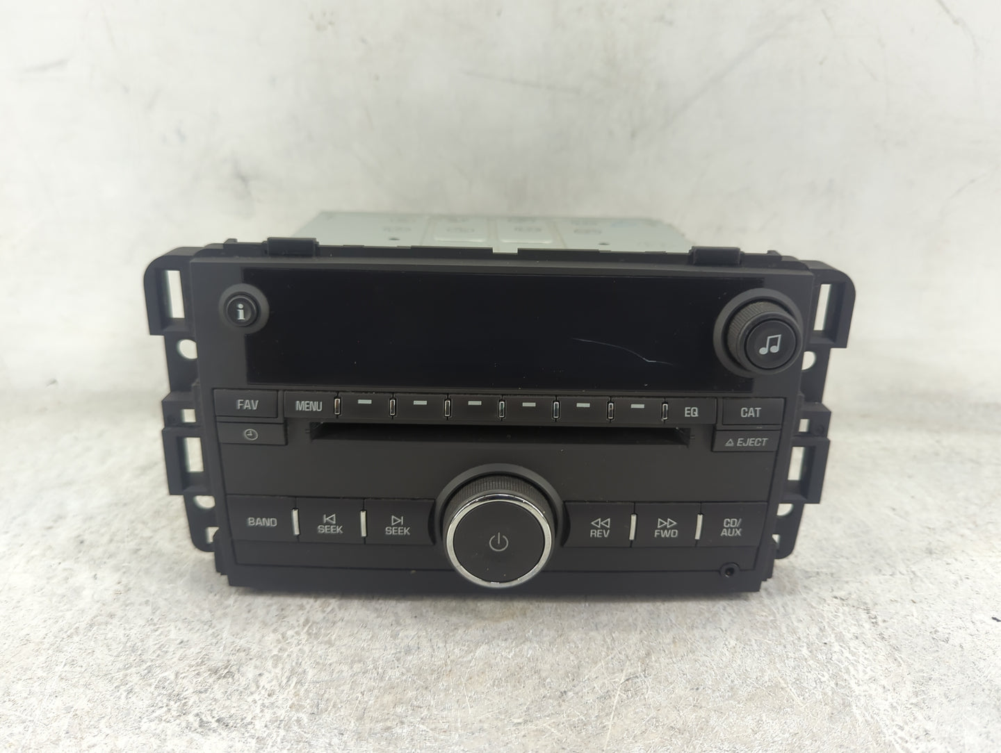 2013-2016 Chevrolet Impala Radio AM FM Cd Player Receiver Replacement P/N:22924535 123000-2970C101 Fits Fits 2013 2014 2015 