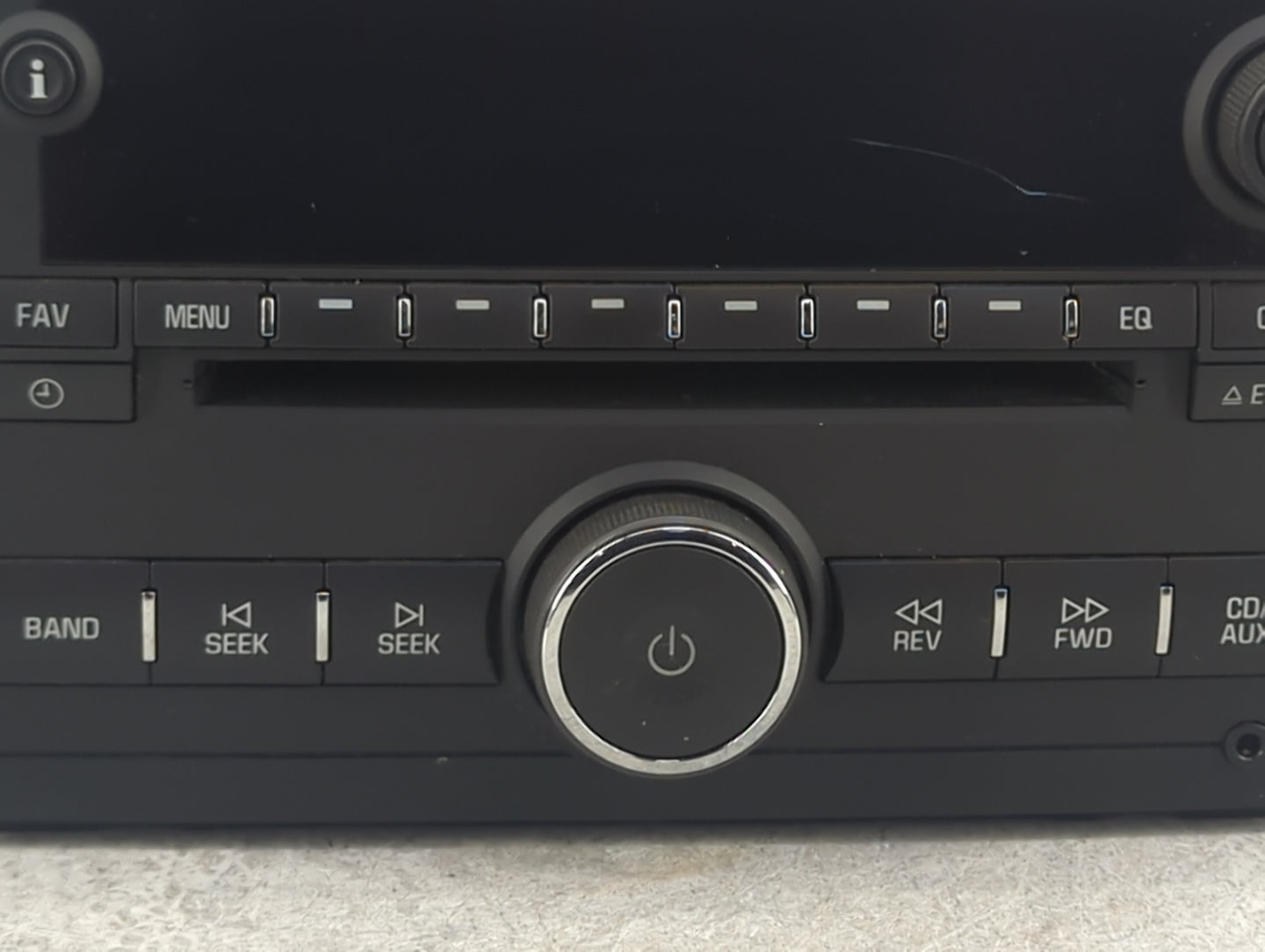 2013-2016 Chevrolet Impala Radio AM FM Cd Player Receiver Replacement P/N:22924535 123000-2970C101 Fits Fits 2013 2014 2015 