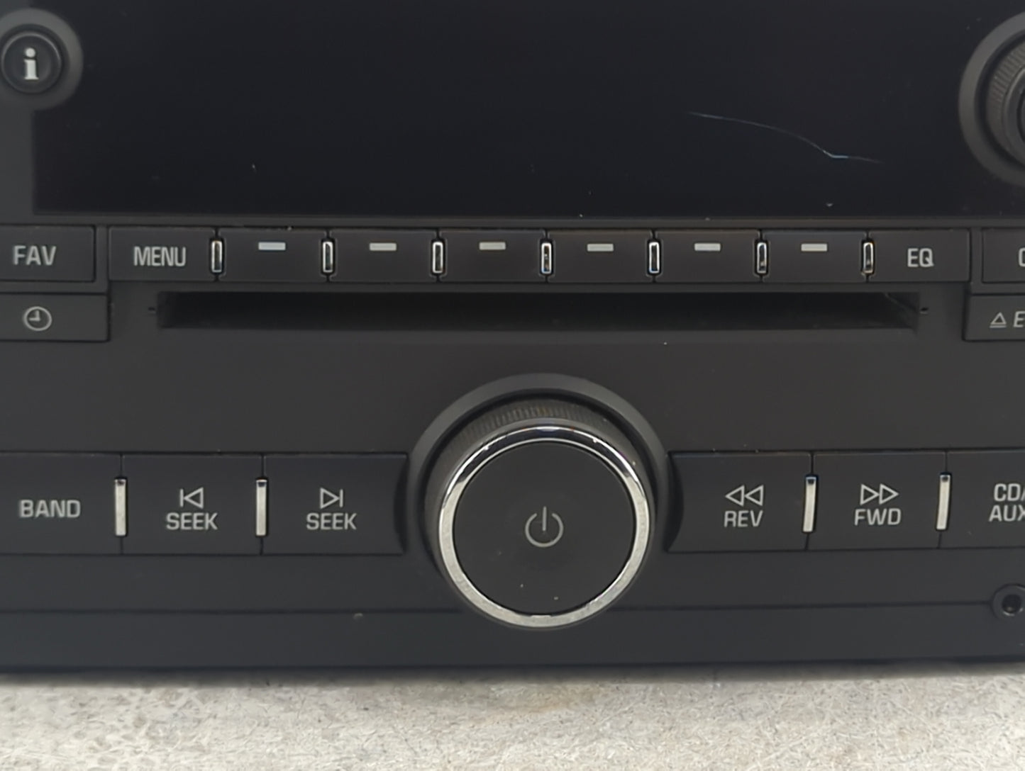 2013-2016 Chevrolet Impala Radio AM FM Cd Player Receiver Replacement P/N:22924535 123000-2970C101 Fits Fits 2013 2014 2015 