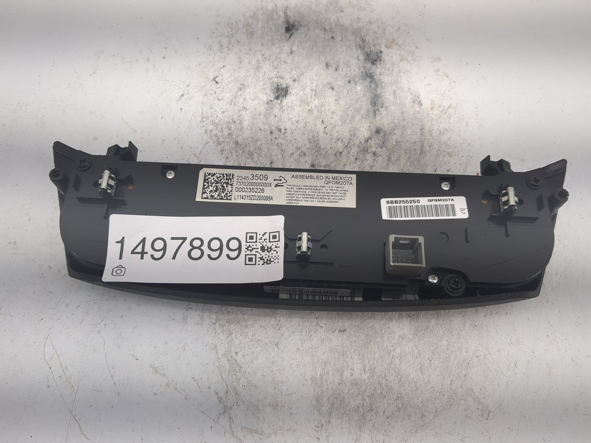2014-2020 Chevrolet Impala Climate Control Module Temperature AC/Heater Replacement P/N:23453509 SBB255250 Fits OEM Used Aut