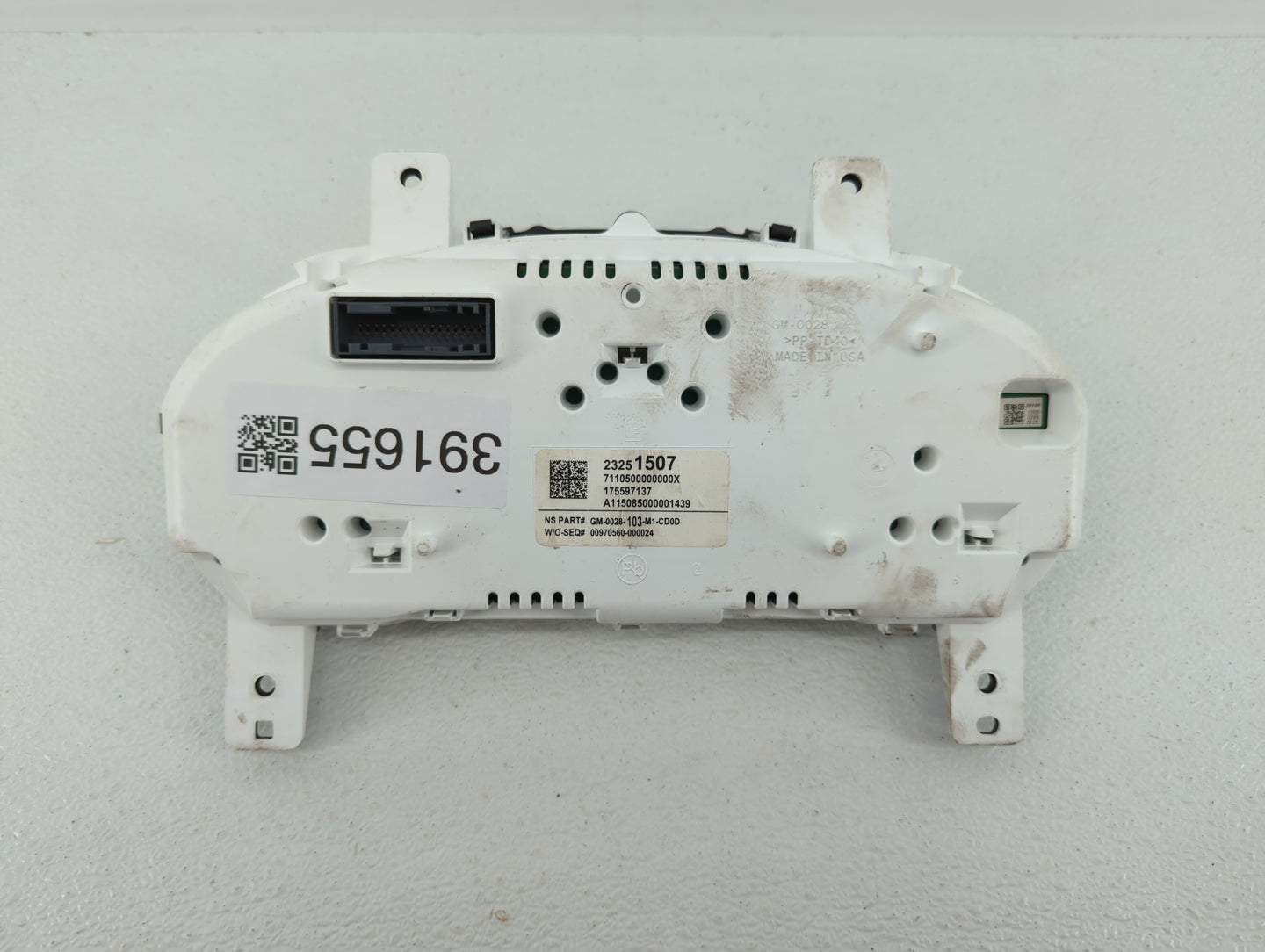 2015 Chevrolet Impala Instrument Cluster Speedometer Gauges P/N:23245274 23251507, 23251509 Fits OEM Used Auto Parts - Oemus