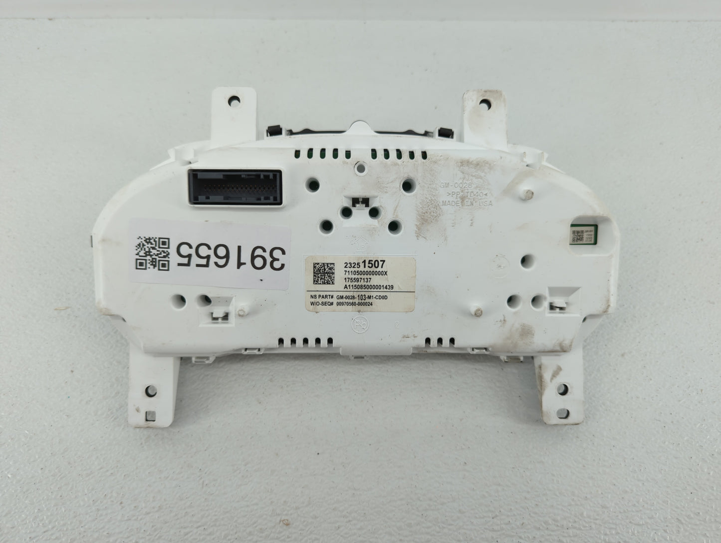 2015 Chevrolet Impala Instrument Cluster Speedometer Gauges P/N:23245274 23251507, 23251509 Fits OEM Used Auto Parts - Oemus